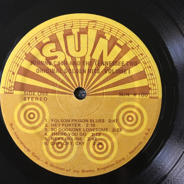 (Occasion) Johnny Cash And The Tennessee Two  Original Golden Hits Volume I  [Vinyle 33Tours]