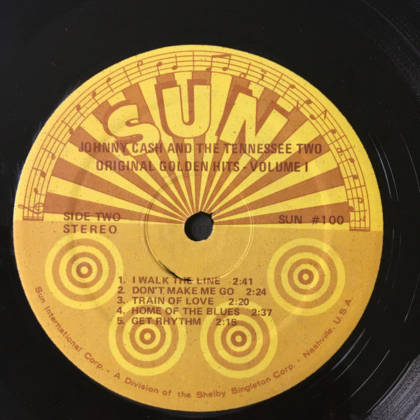 (Occasion) Johnny Cash And The Tennessee Two  Original Golden Hits Volume I  [Vinyle 33Tours]
