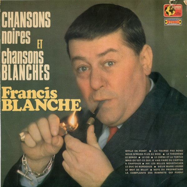 (Occasion ) Francis Blanche – Chansons Noires Et Chansons Blanches [Vinyle 33 Tours]