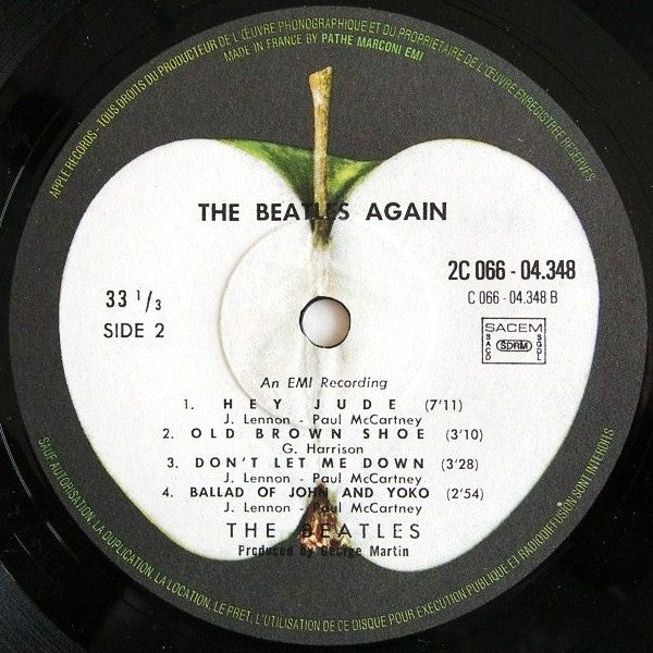 (Occasion) The Beatles – The Beatles Again [Vinyle 33 Tours]