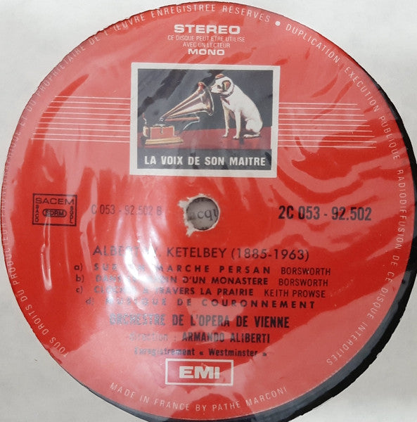 (Occasion) Ketèlbey – Sur Un Marché Persan [Vinyle 33 Tours]
