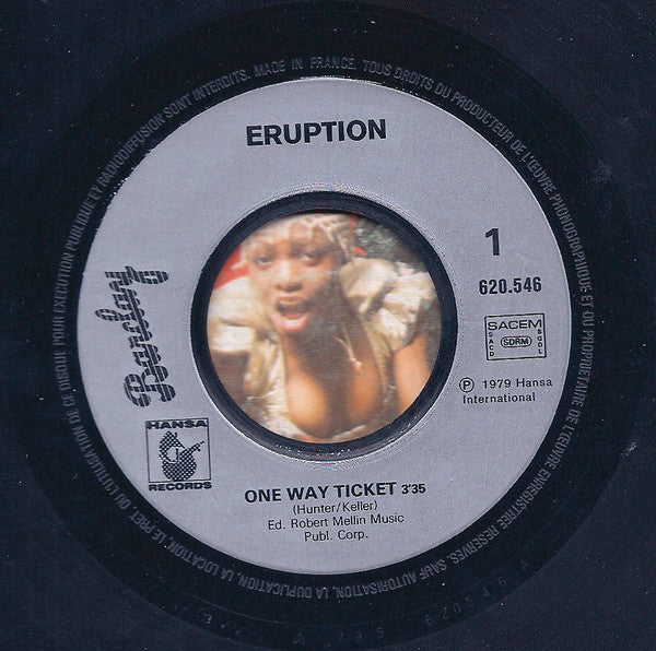 (Occasion) Eruption – One Way Ticket [Vinyle 45 Tours]