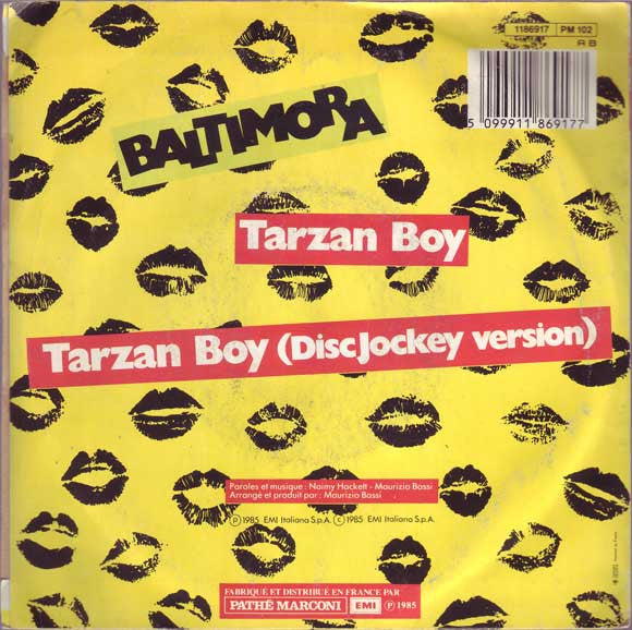 (Occasion) Baltimora – Tarzan Boy [Vinyle 45Tours]