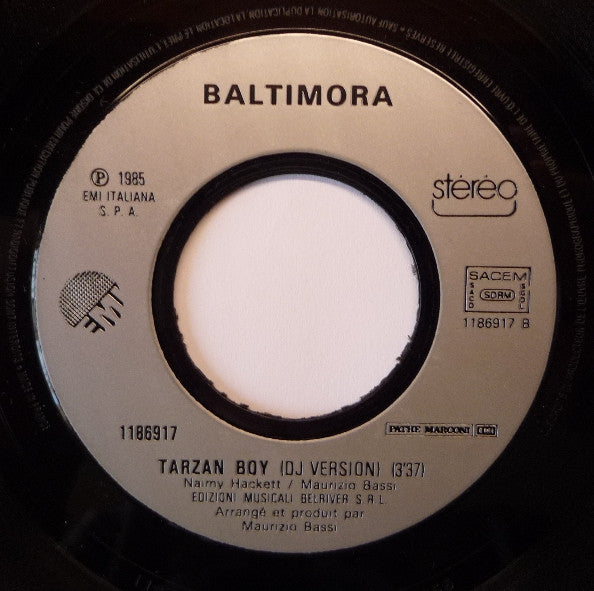 (Occasion) Baltimora – Tarzan Boy [Vinyle 45Tours]
