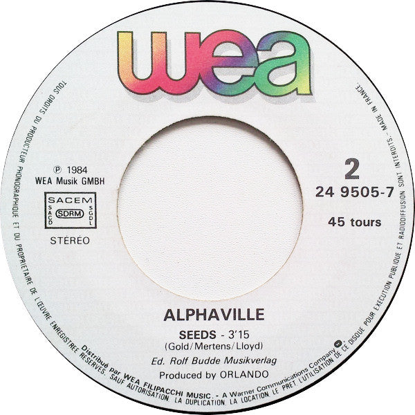 (Occasion) Alphaville – Big In Japan [Vinyle 45Tours]