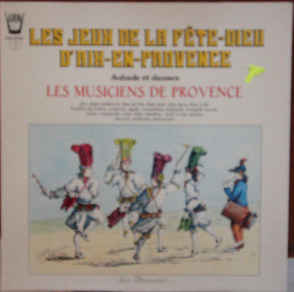 (Occasion ) Pierre Eyguesier, André Gabriel, Jean Louis Gras, Maurice Guis, René Nazet, Jean-Paul Porta, Rémi Venture – les jeux de la fête-Dieu d'Aix-En-Provence [Vinyle 33 Tours]