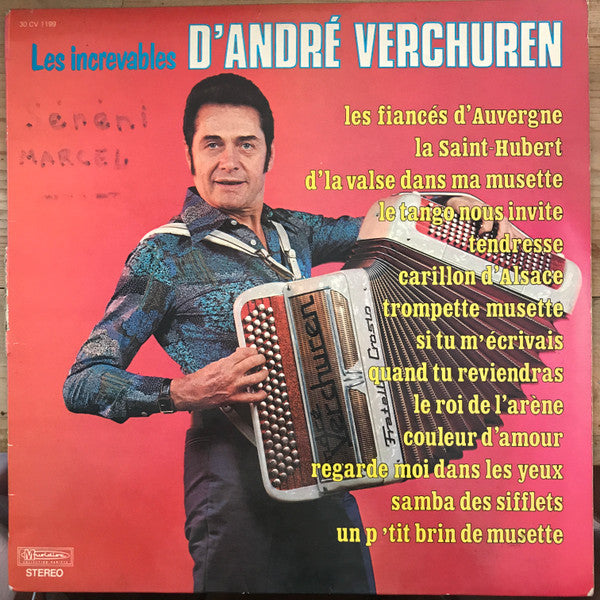 André Verchuren & Son Orchestre – Les Increvables [Vinyle 33Tours] - flash vidéo