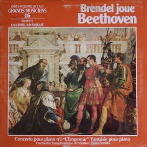 (occasion) Brendel Joue Beethoven, Orchestre Symphonique De Vienne Direction Zubin Mehta – Concerto Pour Piano N°5 “L'Empereur”/Fantaisie Pour Piano [Vinyle 33 Tours]
