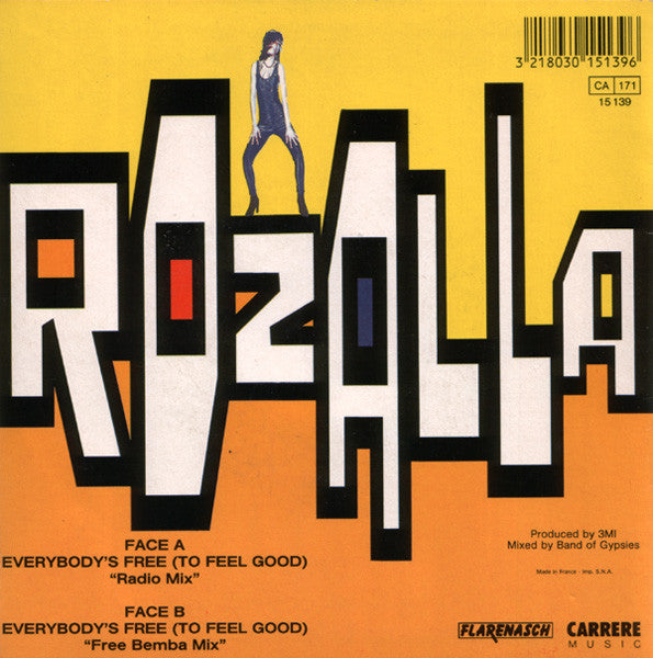 (Occasion) Rozalla – Everybody's Free (To Feel Good) [Vinyle 45 Tours]