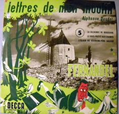 (Occasion) - Alphonse Daudet, Fernandel – Lettres De Mon Moulin 5 [Vinyle 33 Tours]