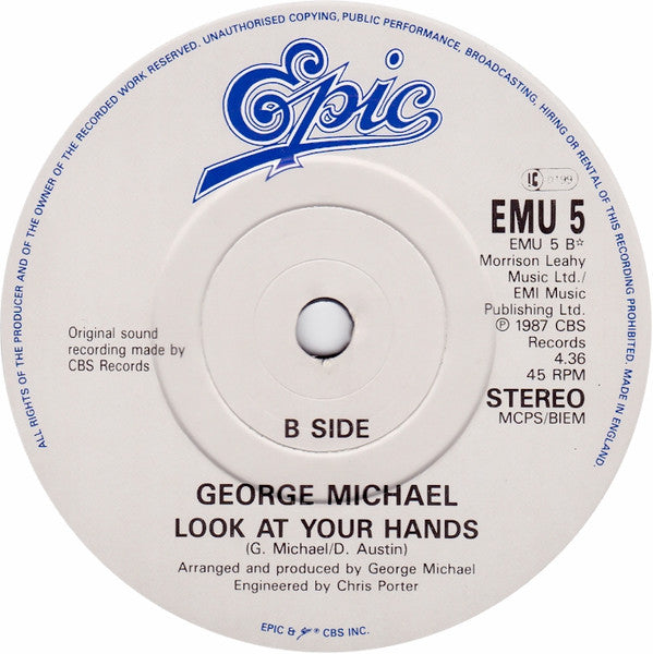 (Occasion) George Michael – One More Try [Vinyle 45Tours]