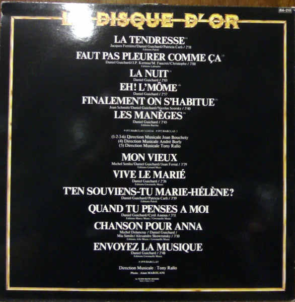 Daniel Guichard – Le Disque D'Or [Vinyle 33Tours]