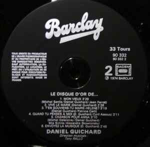 Daniel Guichard – Le Disque D'Or [Vinyle 33Tours]