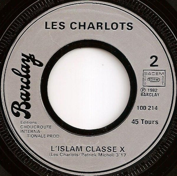 (Occasion) Les Charlots Chagrin D'labour [Vinyle 45 Tours]