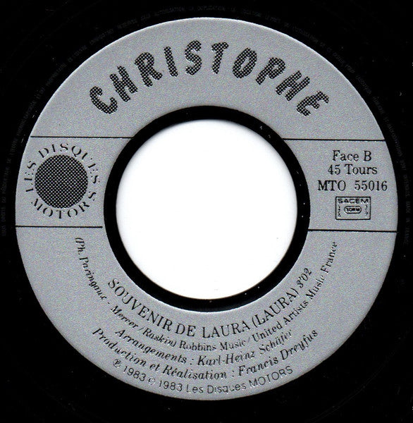 (Occasion) Christophe – Mon Amie Jalousie [Vinyle 45 Tours]