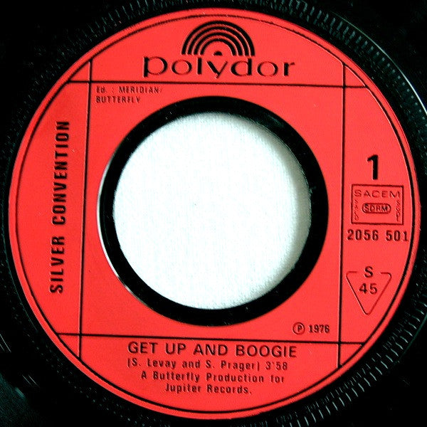 (Occasion) Silver Convention Get Up And Boogie Son Of A Gun [Vinyle 45 Tours]