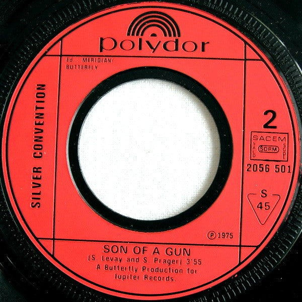 (Occasion) Silver Convention Get Up And Boogie Son Of A Gun [Vinyle 45 Tours]