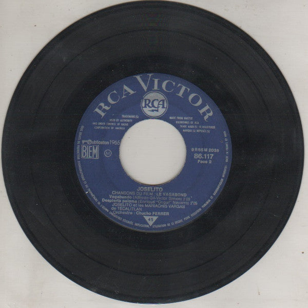 (Occasion) Joselito Chansons Du Film Le Vagabond  [Vinyle 45 Tours]
