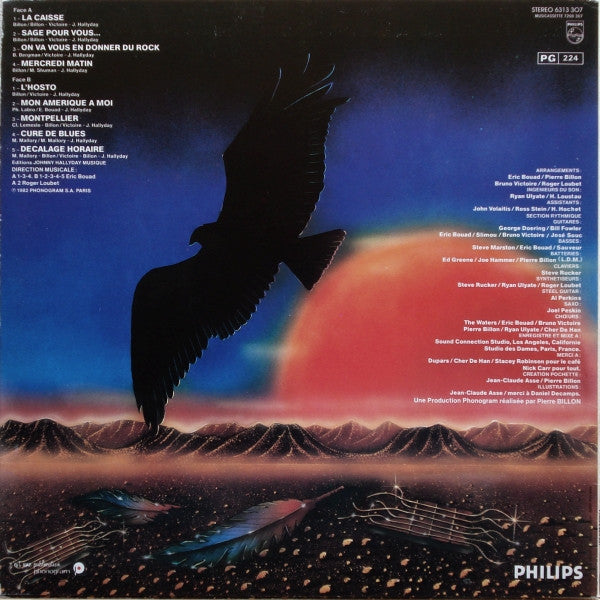 (Occasion) Hallyday – Quelque Part Un Aigle... [Vinyle 33 Tours]
