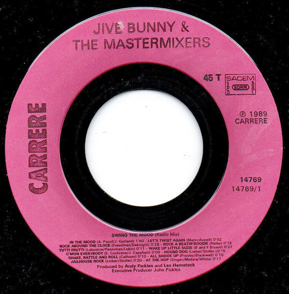 (Occasion) Jive Bunny And The Mastermixers – Swing The Mood [Vinyle 45 Tours]