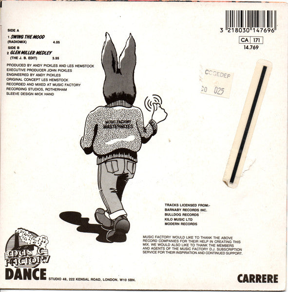 (Occasion) Jive Bunny And The Mastermixers – Swing The Mood [Vinyle 45 Tours]