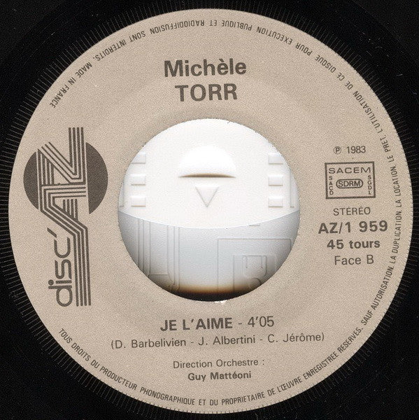 (Occasion)  Michele Torr Midnight Blue En Irlande [Vinyle 45 Tours]