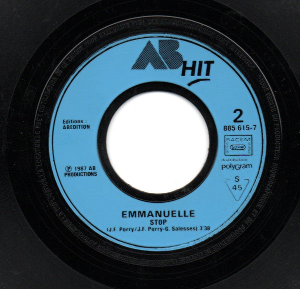 (Occasion) Emmanuelle – Rien Que Toi Pour M'endormir [Vinyle 45 Tours]