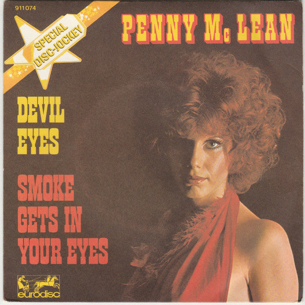 (Occasion) Penny Mc Lean Devil Eyes Smoke Gets In Your Eyes [Vinyle 45 Tours]