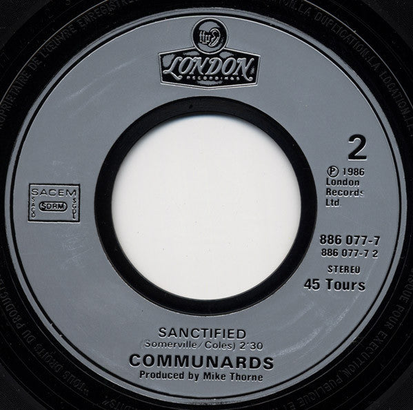 (Occasion) Communards With Sarah Jane Morris – Don't Leave Me This Way [Vinyle 33Tours]