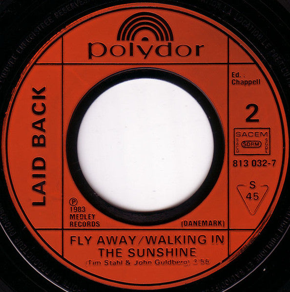 (Occasion) Laid Back Sunshine Reggae [Vinyle 45 Tours]