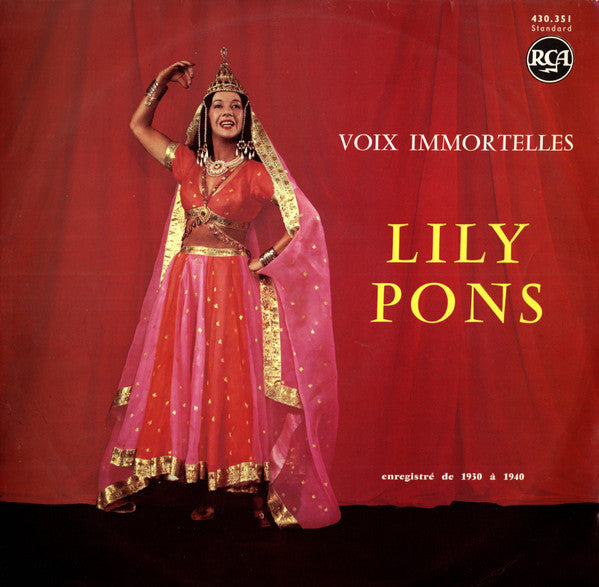 (Occasion) Lily Pons Lily Pons [Vinyle 33Tours]