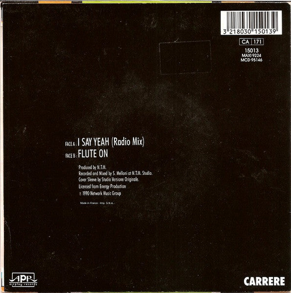 (Occasion) Secchi Featuring Orlando Johnson – I Say Yeah [Vinyle 45 Tours]