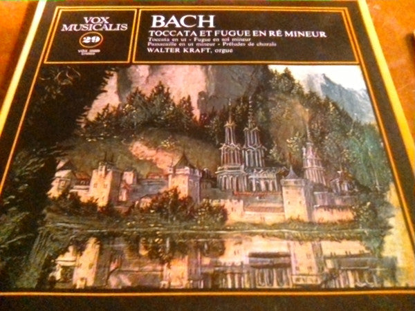 (Occasion) Bach / Walter Kraft – Œuvres Pour Orgue [Vinyle 33 Tours]
