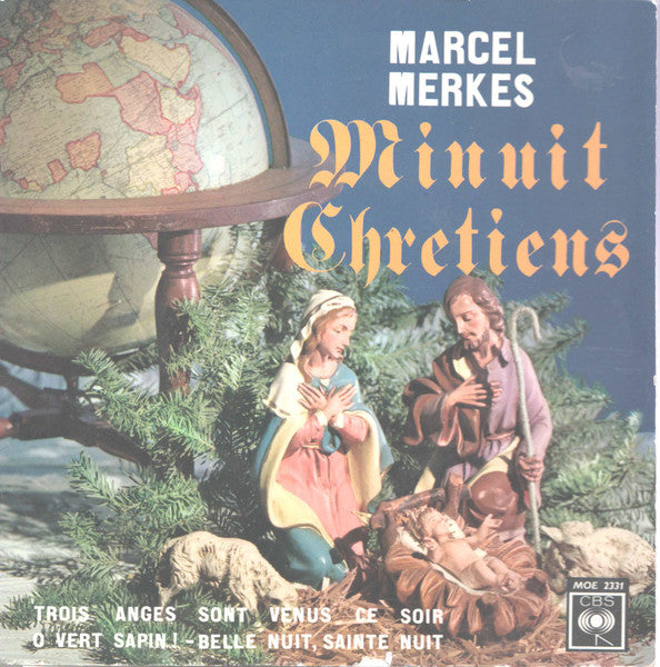 (Occasion) Marcel Merkes Minuit Chrétiens [Vinyle 45 Tours]