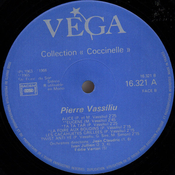 (occasion) Pierre Vassiliu – Pierre Vassiliu [Vinyle 33 Tours]