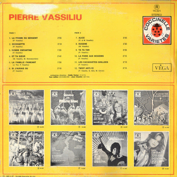 (occasion) Pierre Vassiliu – Pierre Vassiliu [Vinyle 33 Tours]