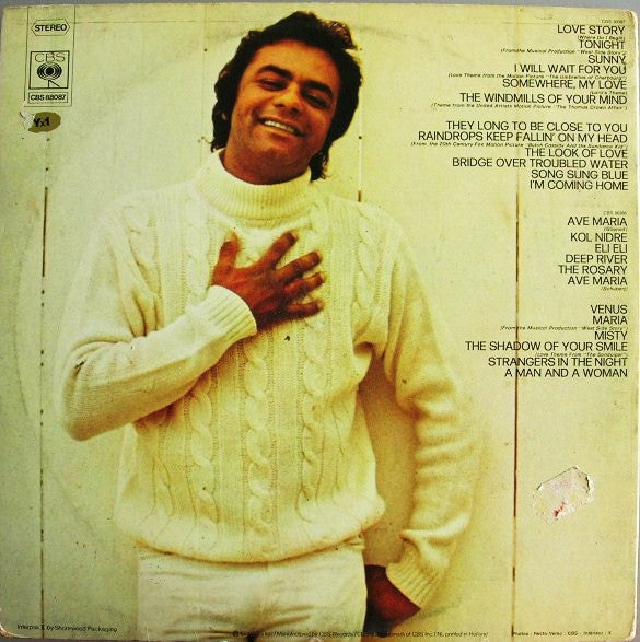 (Occasion) Johnny Mathis Johnny Mathis' Greatest Hits [Vinyle 33Tours]