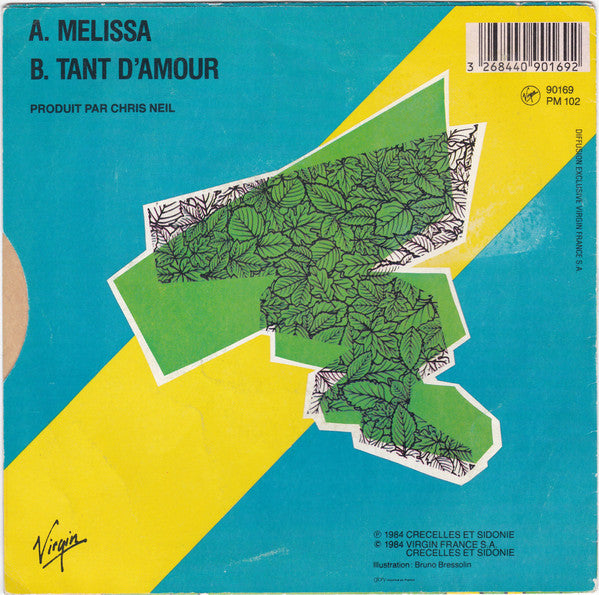(Occasion) Julien Clerc – Mélissa [Vinyle 45 Tours]