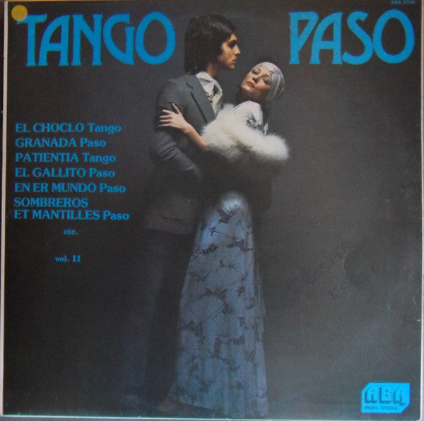 (occasion) Various – Les Grands De La Danse Jouent Les Plus Beaux Tangos Et Pasos - Volume 2 [Vinyle 33 Tours]