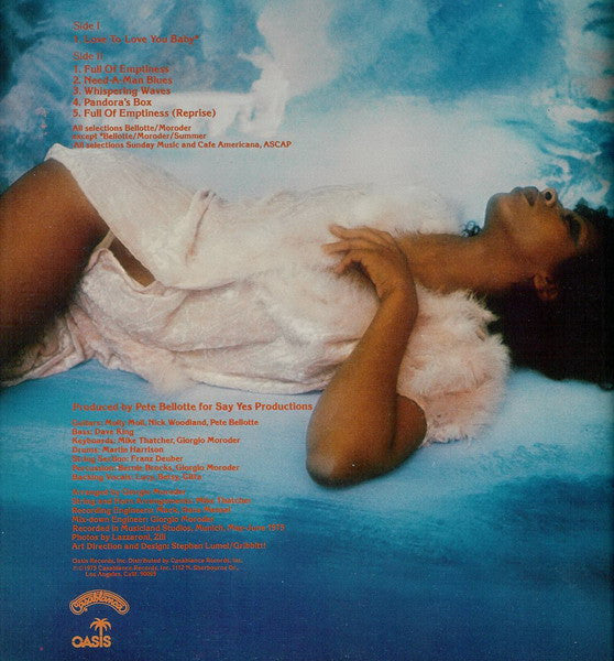 (Occasion) Donna Summer – Love To Love You Baby [Vinyle 33 Tours]
