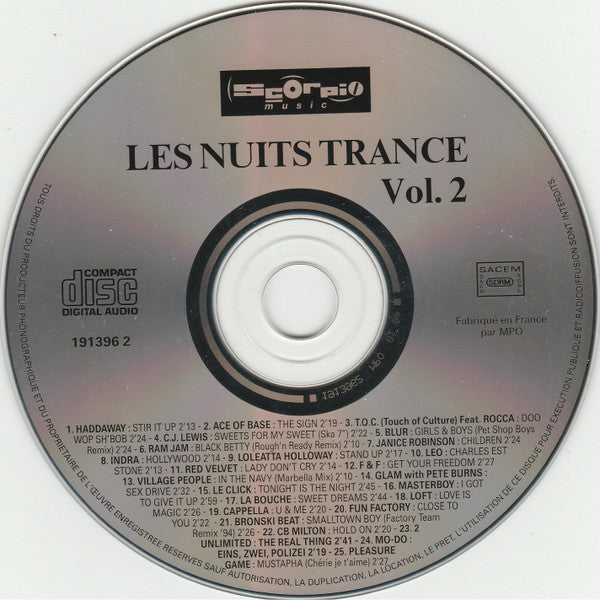 (Occasion) Various – Les Nuits Trance Vol° 2 [CD]