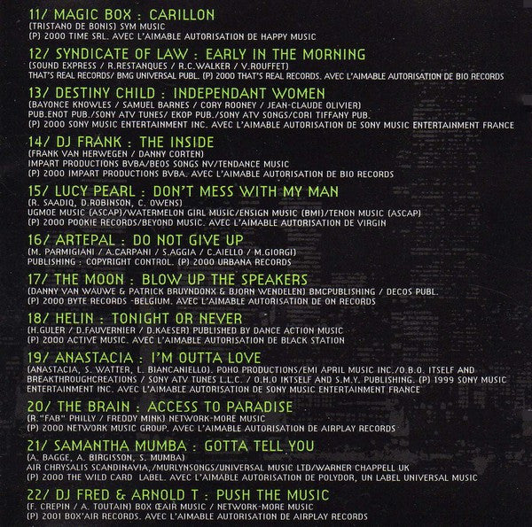 (Occasion) Various – N°1 Dj Volume 4 [CD]