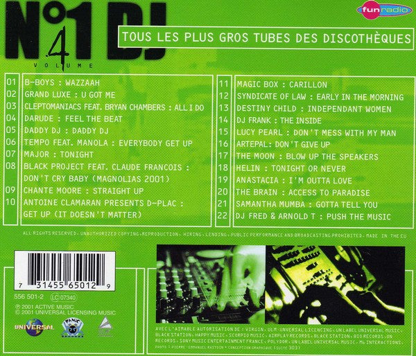 (Occasion) Various – N°1 Dj Volume 4 [CD]