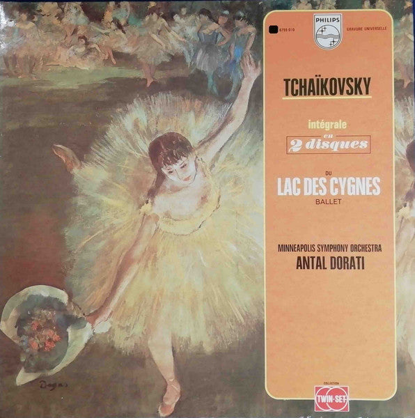 (Occasion) Pyotr Ilyich Tchaikovsky, Antal Dorati – Intégrale en 2 disques du Lac des Cygnes ballet [Vinyle 33 Tours]