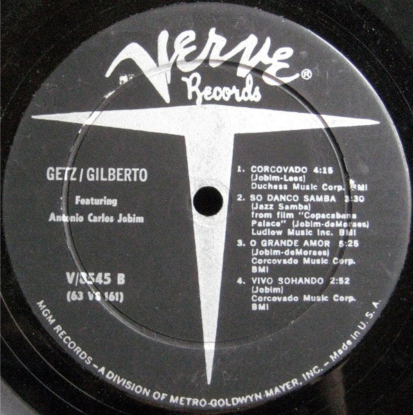 (Occasion ) Stan Getz & Joao Gilberto – Getz / Gilberto [Vinyle 33 Tours]