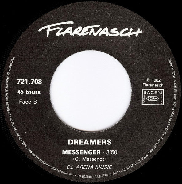 (Occasion) Dreamers – Midnight Blue [Vinyle 45 Tours]