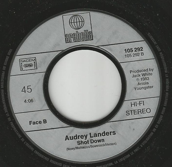 (Occasion) Audrey Landers – Manuel Goodbye [Vinyle 45 Tours]