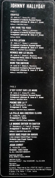 (Occasion) Johnny Hallyday – Vie [Vinyle 33 Tours]