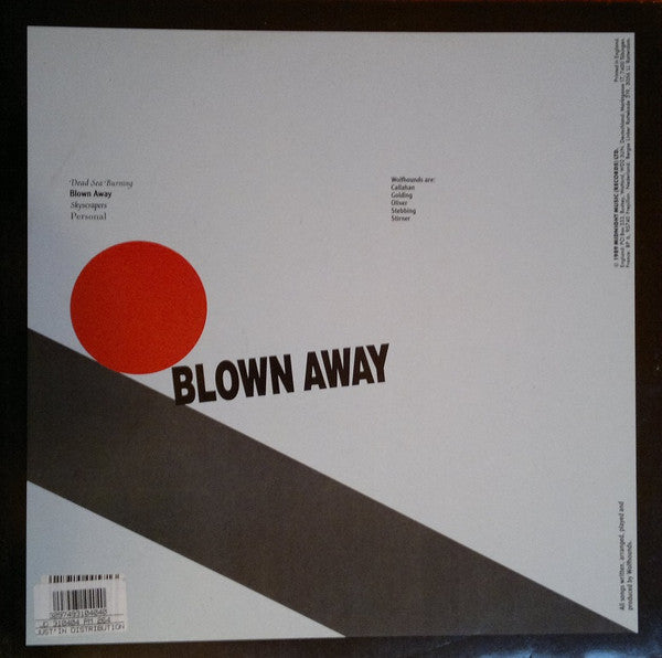 (occasion) The Wolfhounds – Blown Away [Vinyle 33 Tours]