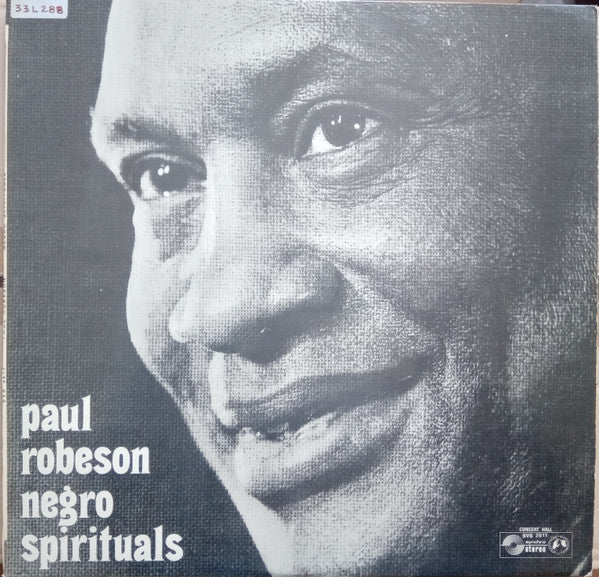 (Occasion) Paul Robeson – Negro Spirituals [Vinyle 33 Tours]